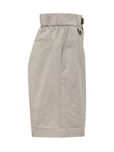Y-3 - Shorts con Vita Elasticizzata - Beige - LIDIASHOPPING® - Official Website