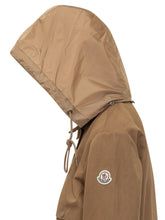 MONCLER - Hooded Jacket with Patch Pockets - Brown - LIDIASHOPPING® - Official Website
