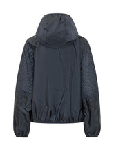 MONCLER - Giacca Zelkova con Cappuccio e Zip - Blu | Lidia Shopping | Official Website