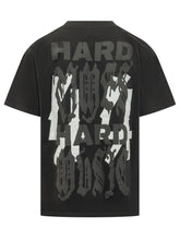 44 LABEL GROUP - T-shirt con Stampa Grafica Frontale - Nero - LIDIASHOPPING® - Official Website