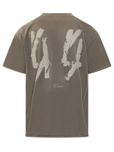 44 LABEL GROUP - T-shirt con Logo Frontale - Marrone - LIDIASHOPPING® - Official Website