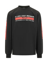 44 LABEL GROUP - Long Sleeve Tee with Graphic Print - Black - LIDIASHOPPING® - Official Website