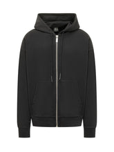 44 LABEL GROUP - Felpa con Cappuccio e Zip - Nero | Lidia Shopping | Official Website