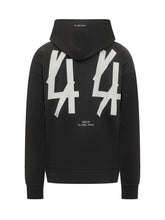 44 LABEL GROUP - Felpa con Cappuccio e Zip - Nero | Lidia Shopping | Official Website