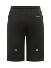 44 LABEL GROUP - Pantaloncini con Tasche Applicate - Nero - LIDIASHOPPING® - Official Website