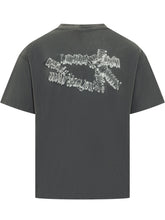 44 LABEL GROUP - T-shirt with Graphic Print - Black - LIDIASHOPPING® - Official Website