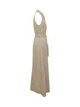 WOOLRICH - Abito Chemisier Lungo in Cotone - Beige - LIDIASHOPPING® - Official Website
