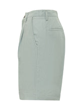 WOOLRICH - Bermuda Shorts with Button Closure - Blue - LIDIASHOPPING® - Official Website