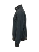 WOOLRICH - Bomber con Collo Alto e Zip - Blu - LIDIASHOPPING® - Official Website