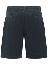 WOOLRICH - Shorts Chino in Twill con Tasche - Blu - LIDIASHOPPING® - Official Website
