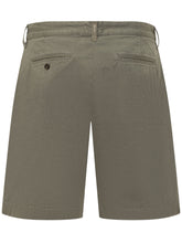 WOOLRICH - Twill Chino Shorts with Pockets - Green - LIDIASHOPPING® - Official Website