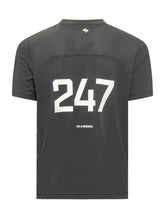 247 BY REPRESENT - T-shirt con Logo Centrale - Nero - LIDIASHOPPING® - Official Website