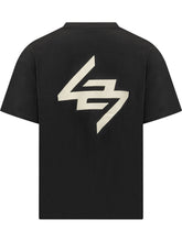 247 BY REPRESENT - T-shirt con Logo Grafico Centrale - Nero | Lidia Shopping | Official Website