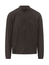 247 BY REPRESENT - Jacket with zip and chest logo - Black - LIDIASHOPPING® - Official Website