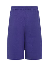 LANEUS - Pantaloncini in Maglia con Coulisse - Viola - LIDIASHOPPING® - Official Website