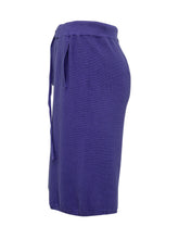 LANEUS - Pantaloncini in Maglia con Coulisse - Viola - LIDIASHOPPING® - Official Website