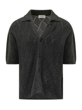 LANEUS - Camicia in Maglia - Nero - LIDIASHOPPING® - Official Website