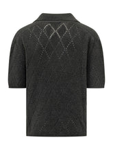 LANEUS - Camicia in Maglia - Nero - LIDIASHOPPING® - Official Website