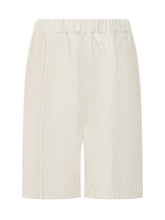 LANEUS - Shorts Avorio Relaxed Fit - Beige - LIDIASHOPPING® - Official Website