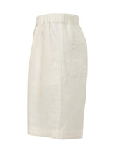 LANEUS - Shorts Avorio Relaxed Fit - Beige - LIDIASHOPPING® - Official Website