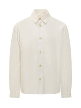 LANEUS - Shirt with Front Pockets - White - LIDIASHOPPING® - Official Website