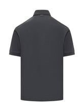 ZEGNA - Polo a Maniche Corte con Bottoni - Blu | Lidia Shopping | Official Website