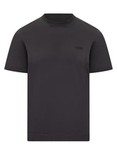 ZEGNA - T-shirt in Puro Cotone - Nero | Lidia Shopping | Official Website