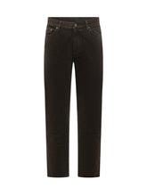ZEGNA - Denim Pants with Five Pockets - Brown - LIDIASHOPPING® - Official Website