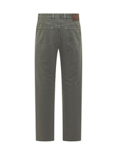 ZEGNA - Five Pocket Straight Leg Pants - Grey - LIDIASHOPPING® - Official Website