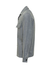 ZEGNA - Shirt Jacket with Front Pockets - Blue - LIDIASHOPPING® - Official Website
