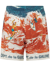 GALLERY DEPT - Bermuda Surf Zuma con Stampa Grafica - Multicolore - LIDIASHOPPING® - Official Website
