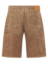 GALLERY DEPT - Carpenter Shorts with Pockets - Brown - LIDIASHOPPING® - Official Website