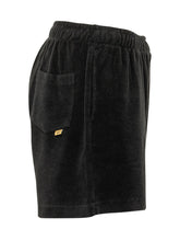 GALLERY DEPT - Shorts in Spugna con Logo - Nero - LIDIASHOPPING® - Official Website