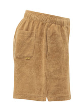GALLERY DEPT - Terry Shorts with Front Logo - Brown - LIDIASHOPPING® - Official Website