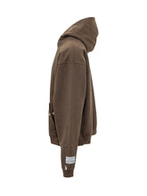 GALLERY DEPT - Hoodie with Hood and Front Pocket - Brown - LIDIASHOPPING® - Official Website