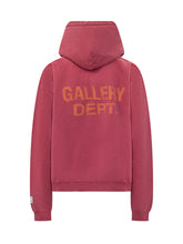 GALLERY DEPT - Felpa con Cappuccio e Logo - Rosa - LIDIASHOPPING® - Official Website