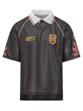 GALLERY DEPT - Embroidered Patch Polo Jersey - Black - LIDIASHOPPING® - Official Website