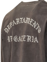 GALLERY DEPT - Maglia con Tasca e Stampa - Nero - LIDIASHOPPING® - Official Website