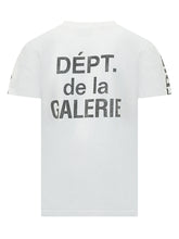 GALLERY DEPT - T-shirt French Collector con Dettagli Manica - Bianco - LIDIASHOPPING® - Official Website