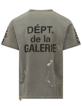 GALLERY DEPT - Paint Effect T-shirt - Grey - LIDIASHOPPING® - Official Website