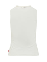 DIESEL - Top Iara Senza Maniche - Bianco - LIDIASHOPPING® - Official Website