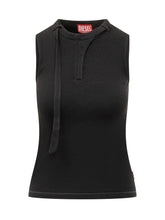 DIESEL - Top Lara Senza Maniche - Nero - LIDIASHOPPING® - Official Website