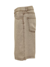 DIESEL - Shorts Desi Cinque Tasche al Ginocchio - Beige - LIDIASHOPPING® - Official Website