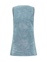 DIESEL - Abito Selune Corto con Spalline - Blu - LIDIASHOPPING® - Official Website