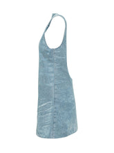 DIESEL - Abito Selune Corto con Spalline - Blu - LIDIASHOPPING® - Official Website