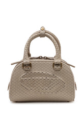 DIESEL - 1DR Dome Top Handle Bag with Zip - Beige - LIDIASHOPPING® - Official Website