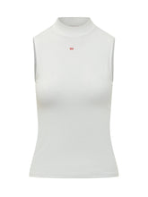 DIESEL - Mokky Sleeveless Top - White - LIDIASHOPPING® - Official Website