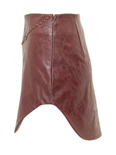 DIESEL - Gonna O-hara in Pelle - Rosso - LIDIASHOPPING® - Official Website
