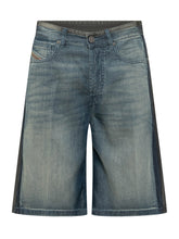 DIESEL - De Sire Short S1 in Denim - Blu - LIDIASHOPPING® - Official Website