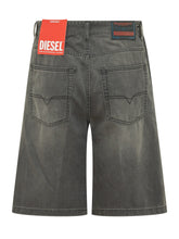 DIESEL - De Sire Short S1 in Denim - Blu - LIDIASHOPPING® - Official Website